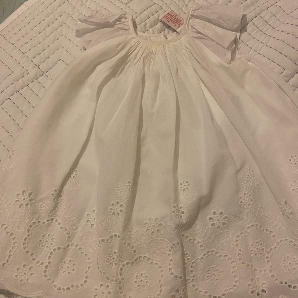 Tahari Baby- white dress